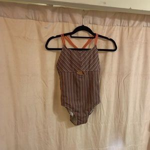 cute striped swimsuit